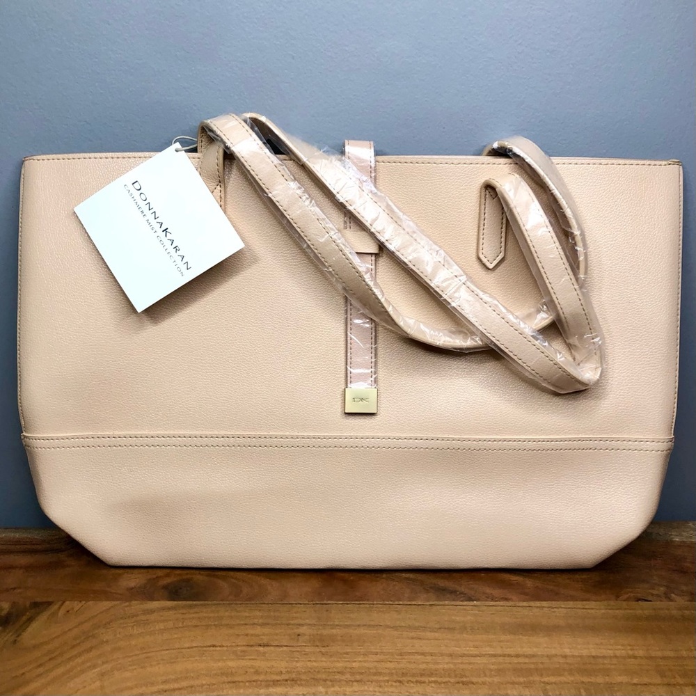 ❤️ Donna Karan ❤️ Cashmere Mist Collection Tote - Picture 2 of 6